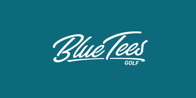 Blue Tees Golf Brand Logo