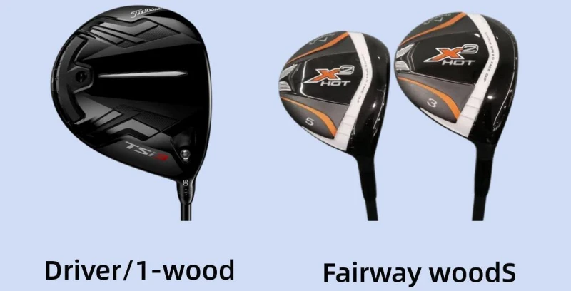 driver and fairway wood