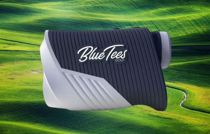 blue tees series 2 pro rangefinder banner