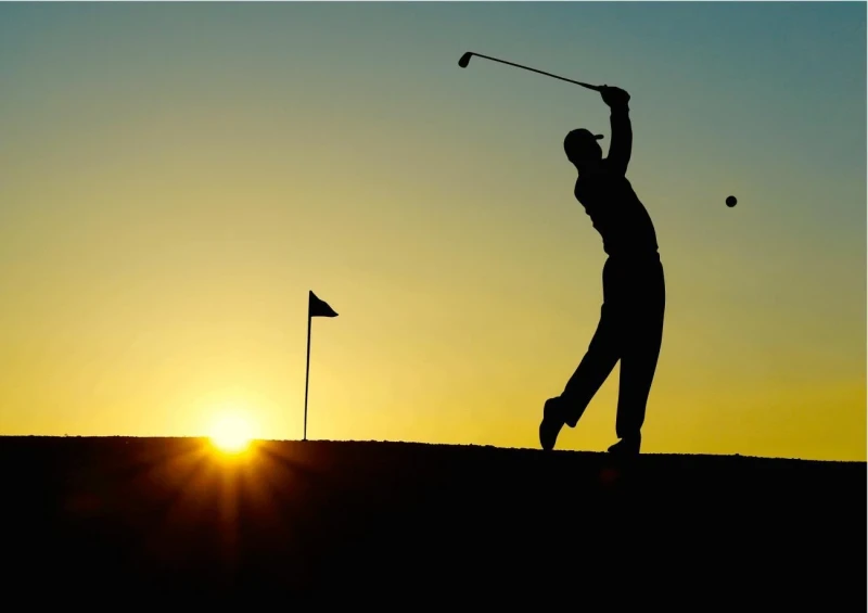 golf sunset scratch golfer